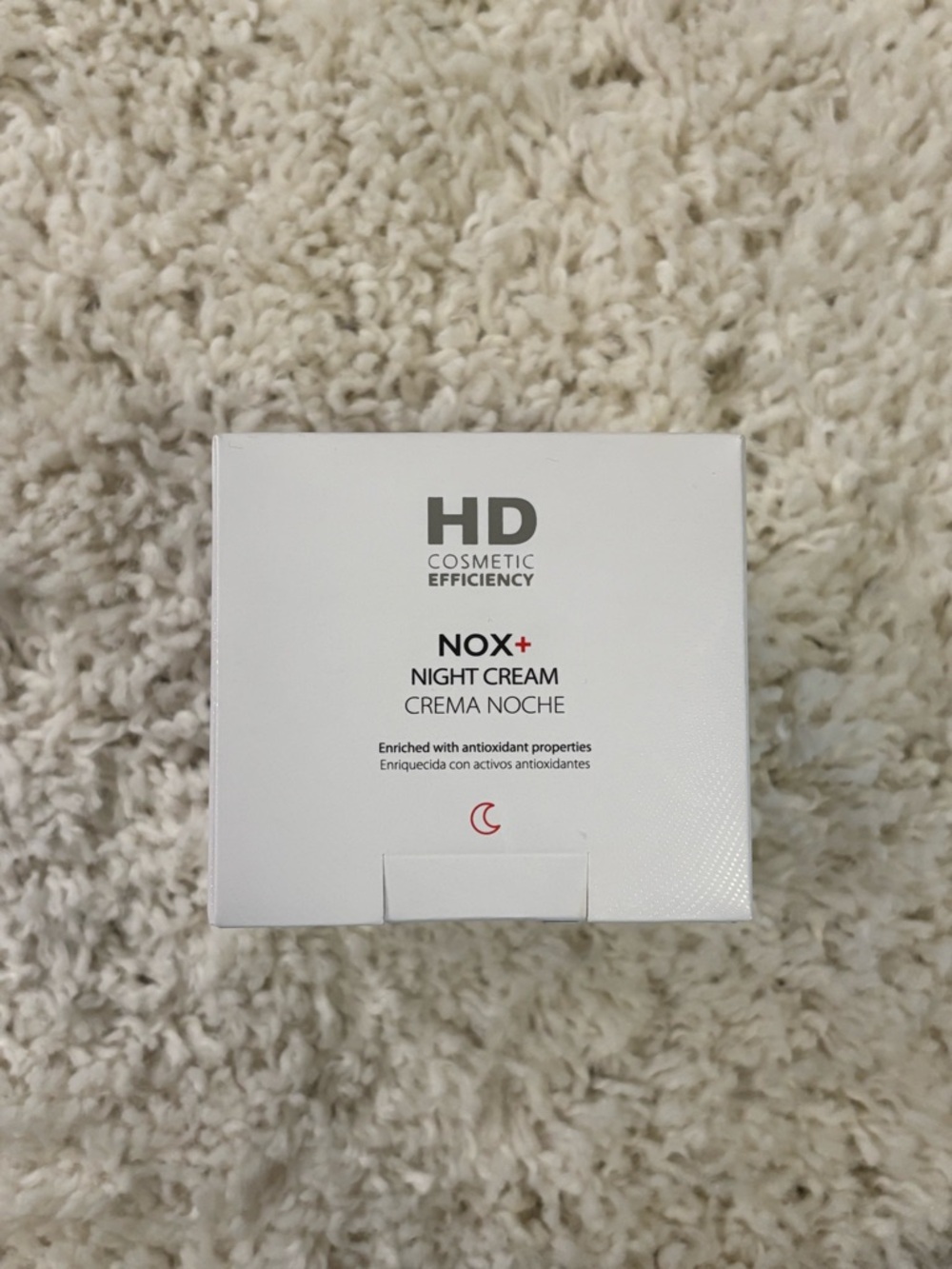 HD Cosmetic Efficiency NOX+ Night Cream - White